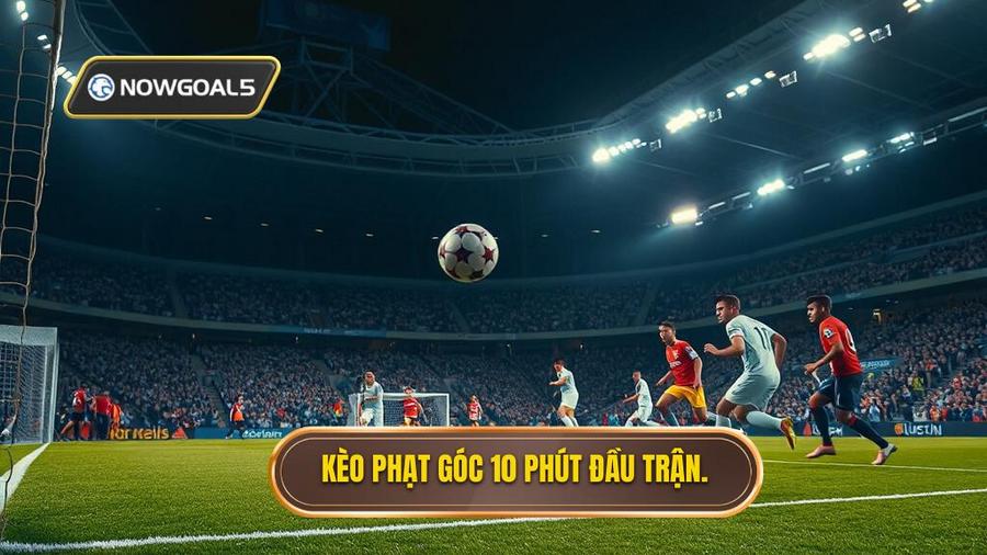 1. Kèo phạt góc 10 phút đầu trận.