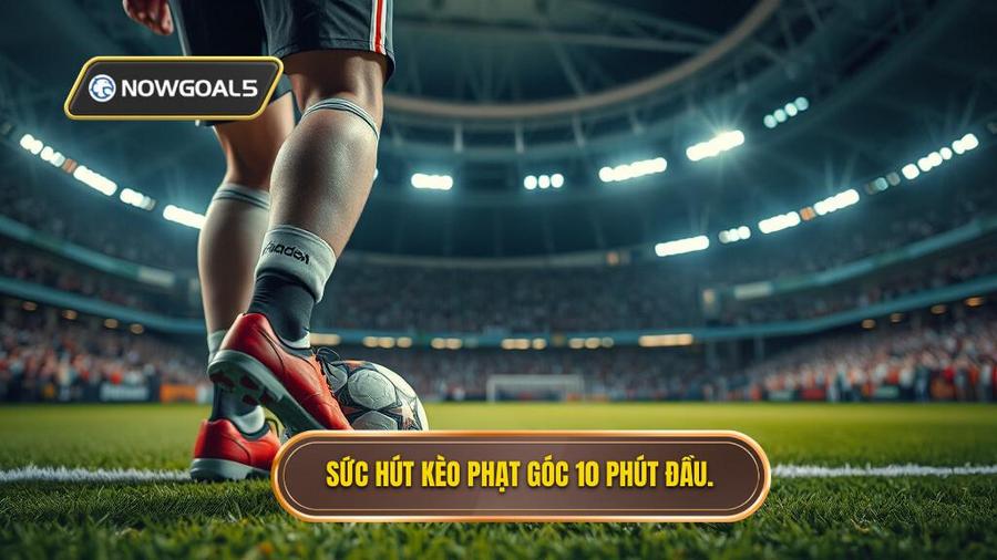 2. Sức hút kèo phạt góc 10 phút đầu.