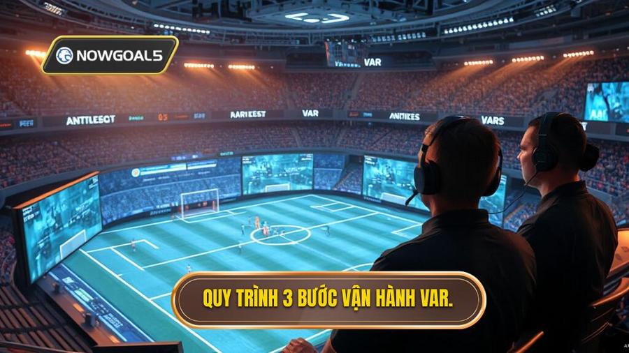 Công nghệ VAR trong bóng đá hoạt động thế nào? Quy trình 3 bước chuẩn hóa