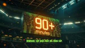 NowGoal Cập Nhật Phút 90+ Cực Gắt: Trải Nghiệm Đỉnh Cao Từng Giây